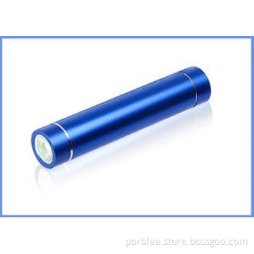Cylindrical Mobile Power Bank Charger , 2600mah Lipstick Po